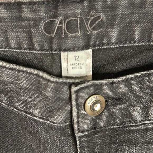 Cache Black Stud Jeans - Picture 4 of 5